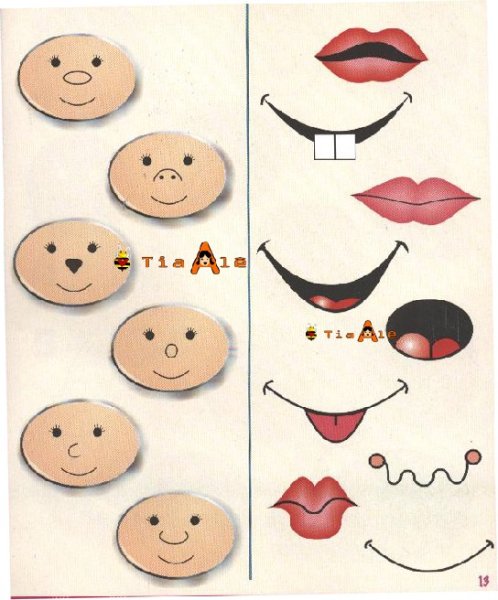 Мордочки для кукол