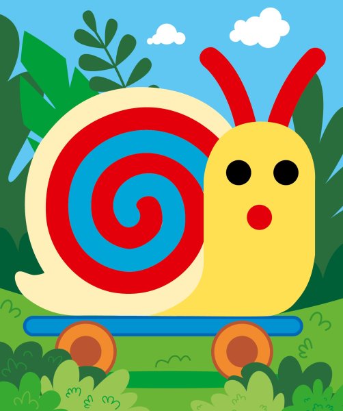 Абстрактный детский клипарт