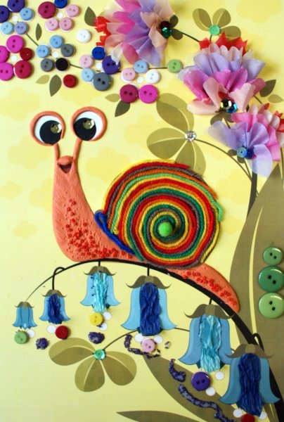 Разные техники аппликации