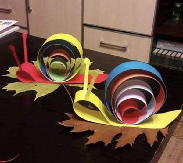 Поделки из полосочек бумаги