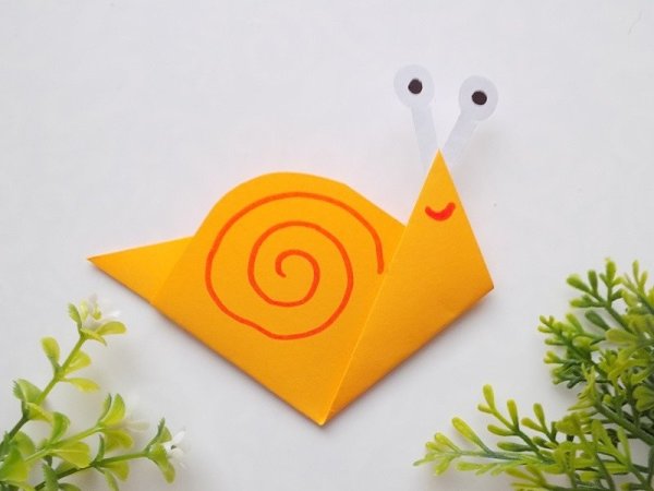 Аппликация улитка