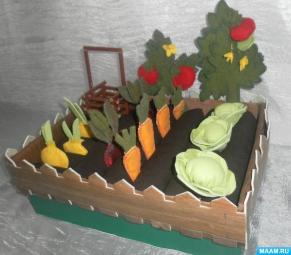 Поделка огород в детский сад