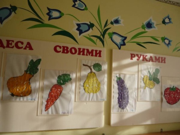 Рисование огород в средней группе