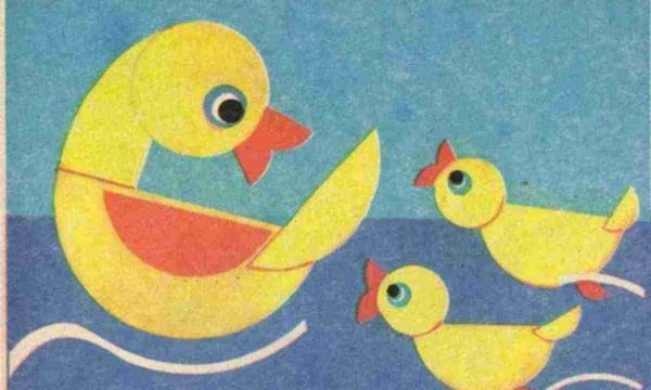 Сюжетные аппликации для дошкольников