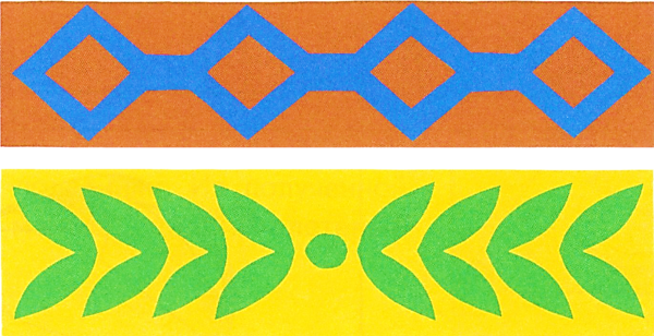 Орнамент аппликация