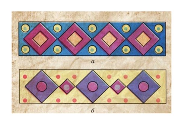 Геометрический парламент в полосе