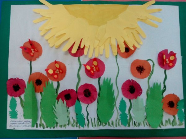 Коллективная аппликация