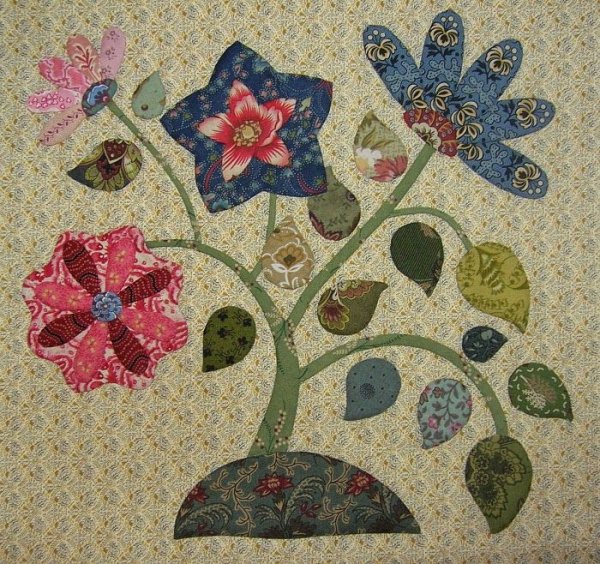 Пэчворк цветы