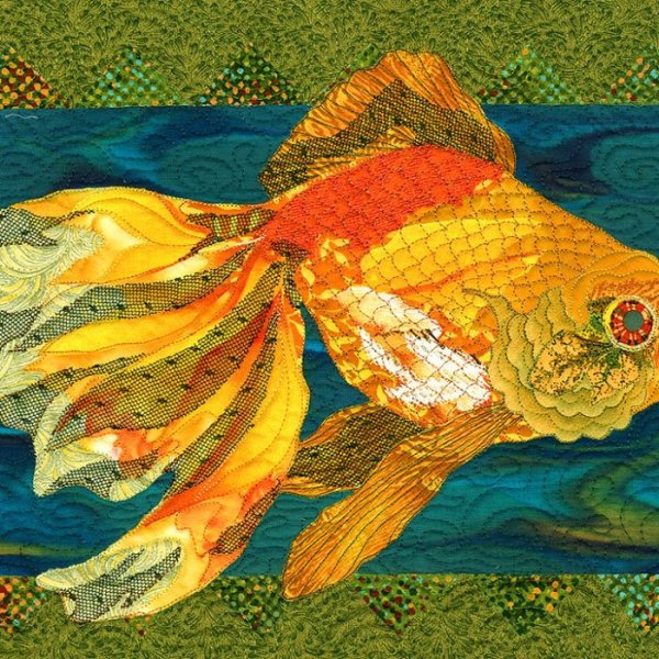 Пэчворк Квилтинг рыбка