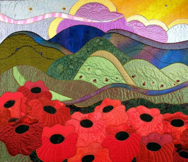 Пейзаж из лоскутков