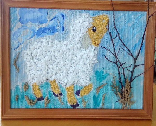 Поделка мир животных