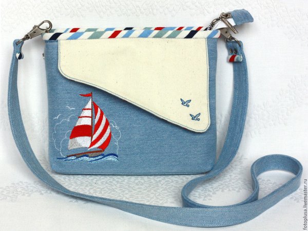 Пляжные сумки с морской тематикой