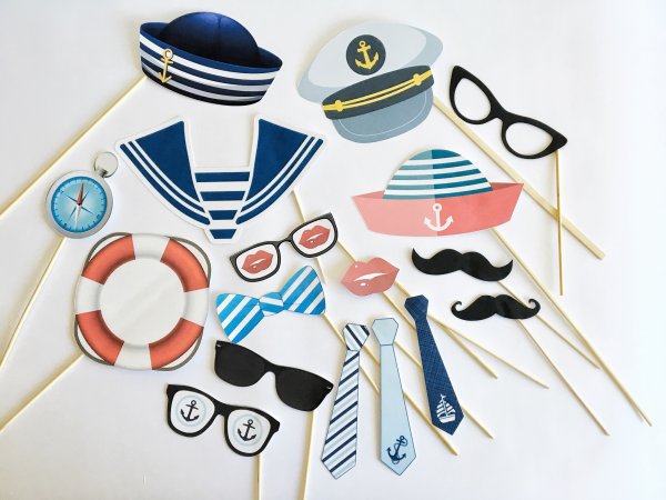 Атрибуты для морской вечеринки