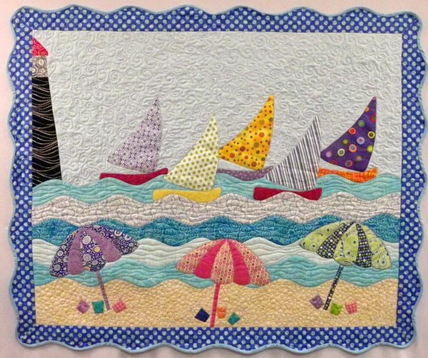 Пэчворк на морскую тему