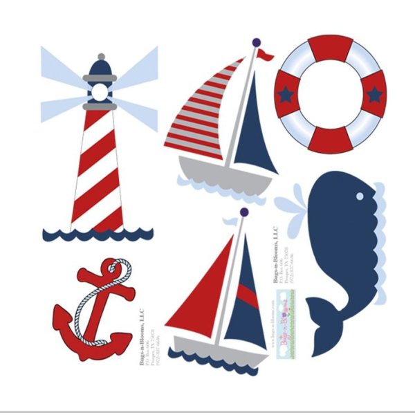 Стикеры на морскую тематику