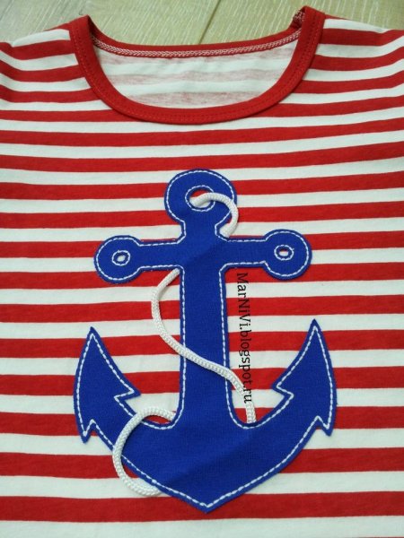 Аппликация в морском стиле