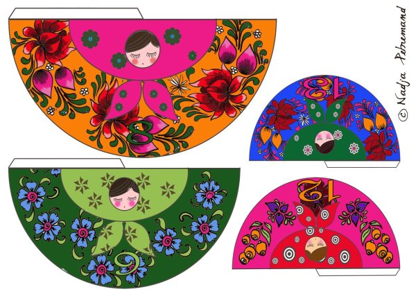 Аппликация народные промыслы подготовительная