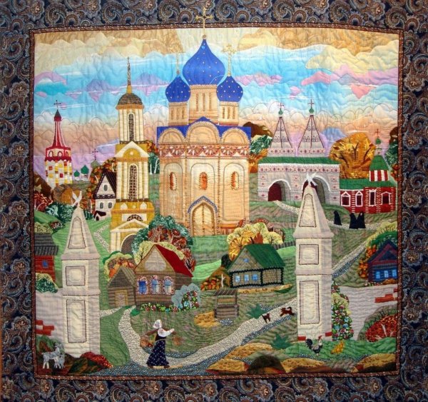 Лоскутные картины