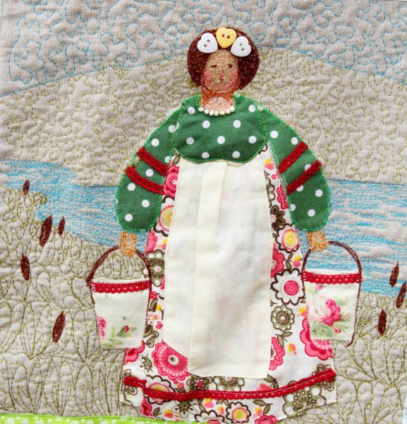 Текстильное панно