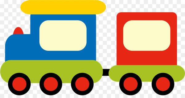 Паровозик с вагончиками