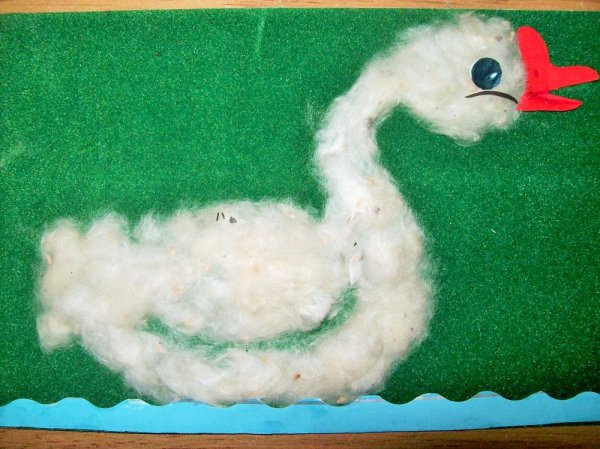 Поделки из ваты