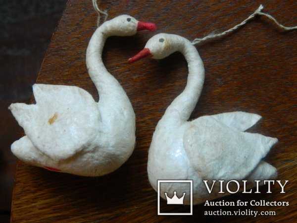Лебедь из ваты