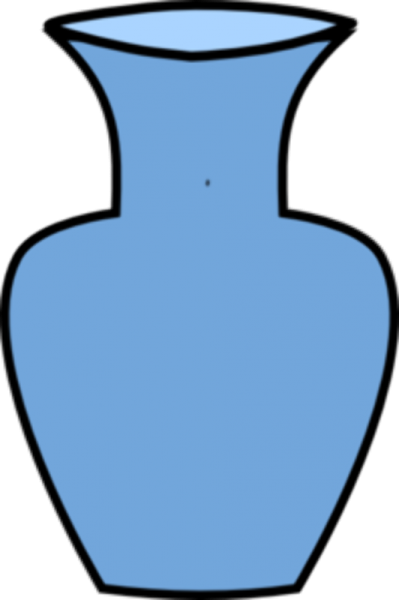 Ваза для цветов аппликация