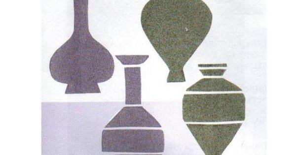 Кувшин из геометрических форм