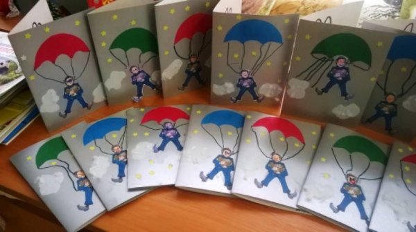 Поделка парашютист в детском саду