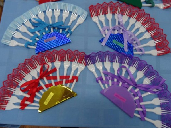 Веер для детей средней группы
