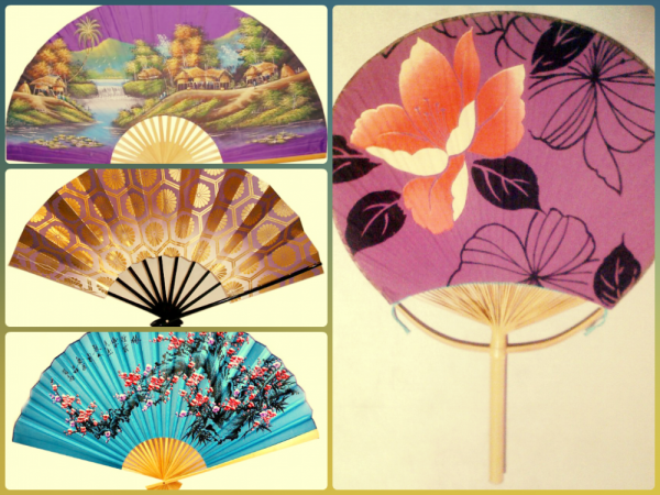 Китайский бумажный веер