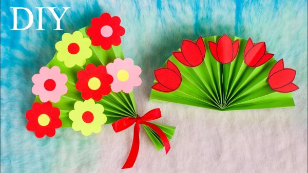 Поделки на 8 марта легкие