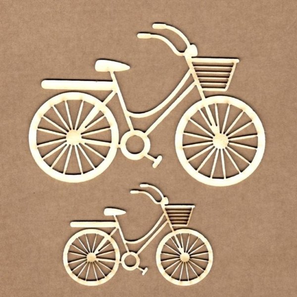 Аппликация велосипед