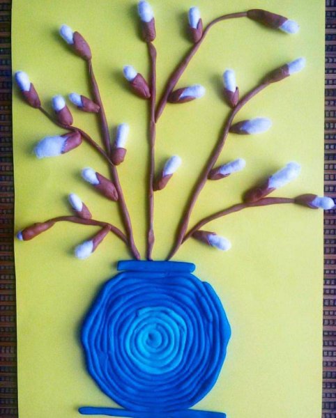 Аппликация на весеннюю тематику