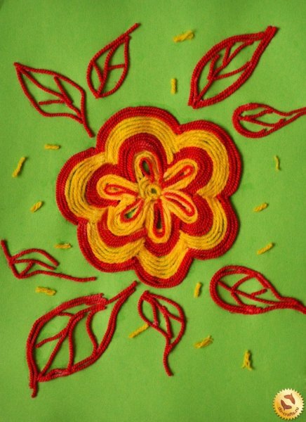 Техника ниткография мастер класс