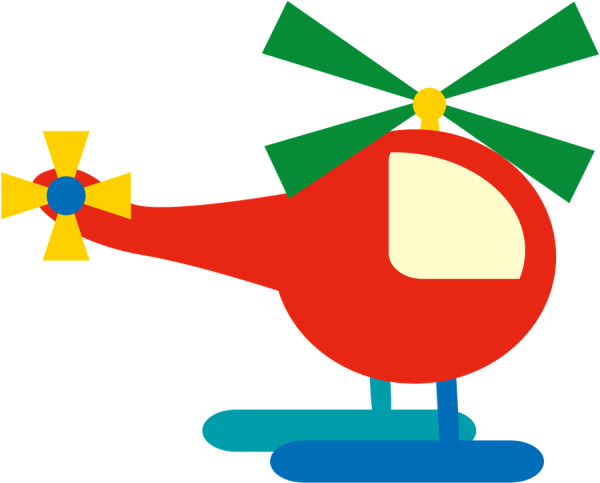 Вертолетик для аппликации