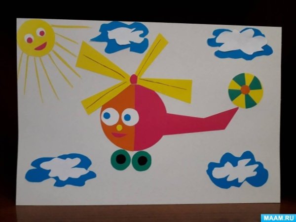Самолеты. Аппликация