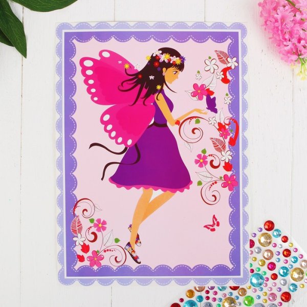 Аппликации для девчонок