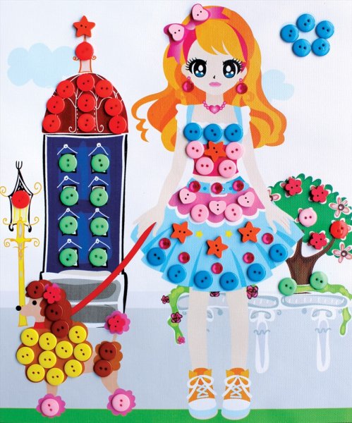 Аппликация для девочек 7 лет