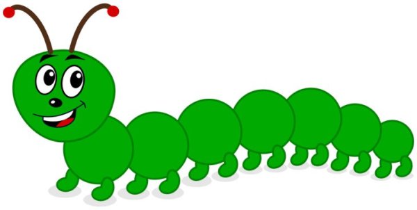 Гусеница для детского сада