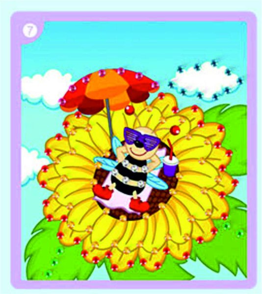 Пчелка аппликация для детей