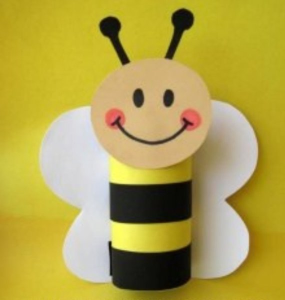 Пчела аппликация для детей
