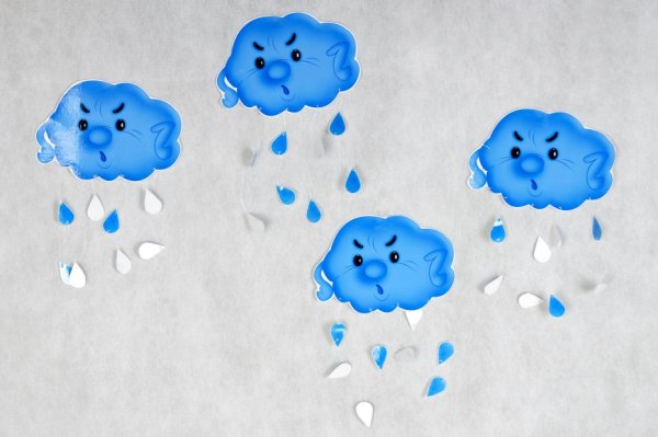 Аппликация тучка