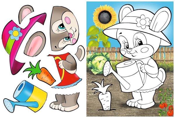 Готовые аппликации для малышей