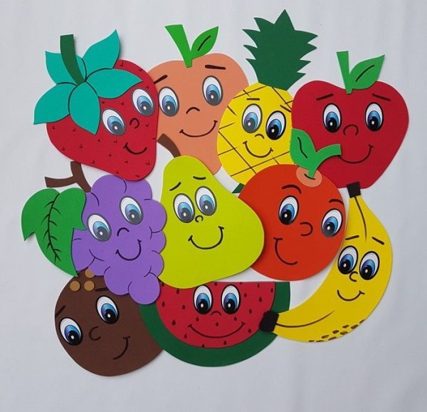 Аппликация. Овощи