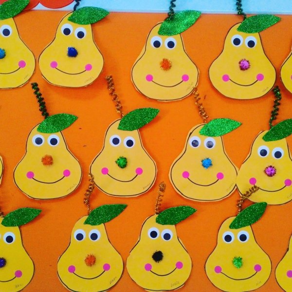 Поделки на тему фрукты для малышей