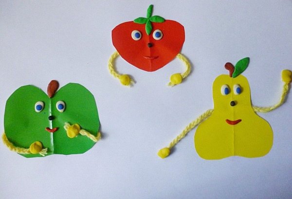 Поделка фрукты для детей 4-5 лет