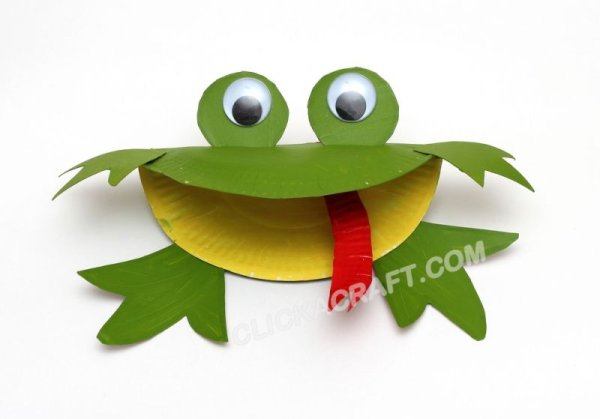 Поделка лягушка