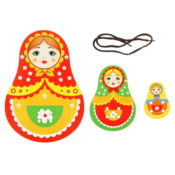 Дидактические игрушки матрешки