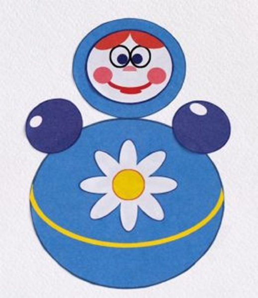 Аппликация игрушки в средней группе